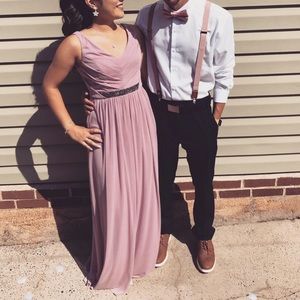 Bridesmaid Dress Dusty Rose